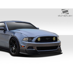 2013-2014 Ford Mustang Duraflex R500 Front Lip Under Air Dam Spoiler - 1 Piece image - 3
