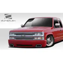 1988-1999 Chevrolet C Series K Series Pickup 1992-1999 Tahoe Yukon Suburban SS Look Front Bumper - 1 Piece image - 5