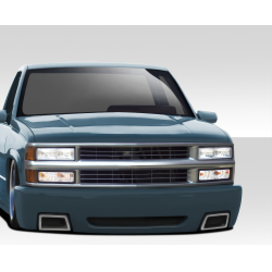 1988-1999 Chevrolet C Series K Series Pickup 1992-1999 Tahoe Yukon Suburban Duraflex SS Look Front Bumper - 1 Piece image - 1