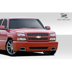 2003-2006 Chevrolet Silverado 2002-2006 Chevrolet Avalanche ( without cladding ) Duraflex SS Look Front Bumper - 1 Piece image - 3