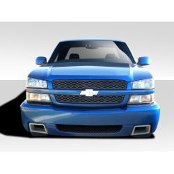 2003-2006 Chevrolet Silverado 2002-2006 Chevrolet Avalanche ( without cladding ) Duraflex SS Look Front Bumper - 1 Piece image - 1