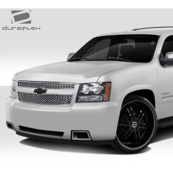 2007-2014 Chevrolet Tahoe Suburban Avalanche Duraflex SS Look Front Bumper - 1 Piece image - 3