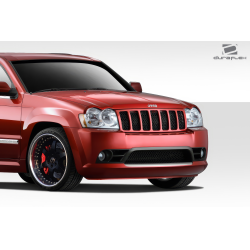 2005-2007 Jeep Grand Cherokee Duraflex SRT Look Front Bumper - 1 Piece image - 3