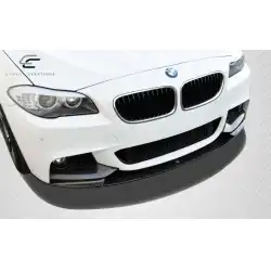 2011-2016 BMW 5 Series F10 M Performance Look Front Lip Splitter ( will only fit M Sport bumpers ) - 1 Piece image - 6