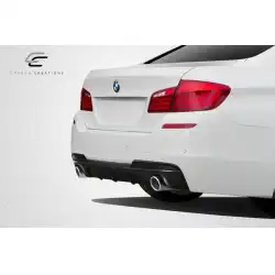 2011-2016 BMW 5 Series F10 M Performance Look Rear Diffuser ( will only fit M Sport Bumpers) - 1 Piece (S) image - 5