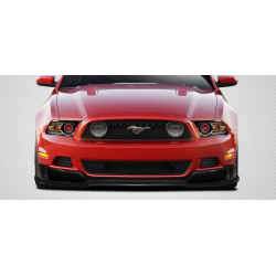 2013-2014 Ford Mustang Carbon Creations R500 Front Lip Under Air Dam Spoiler - 1 Piece image - 1