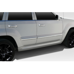 2005-2010 Jeep Grand Cherokee Duraflex SRT Look Side Skirt Rocker Panels - 2 Piece image - 1