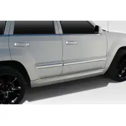 2005-2010 Jeep Grand Cherokee SRT Look Side Skirt Rocker Panels - 2 Piece image - 1