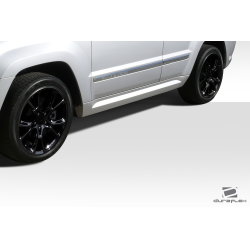 2005-2010 Jeep Grand Cherokee Duraflex SRT Look Side Skirt Rocker Panels - 2 Piece image - 3