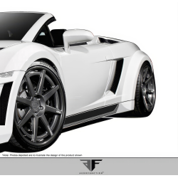 2004-2008 Lamborghini Gallardo AF-1 Wide Body Side Skirt Rocker Panels ( GFK ) - 2 Piece image - 2