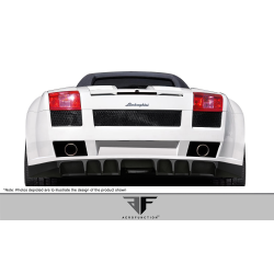 2004-2008 Lamborghini Gallardo AF-1 Wide Body Rear Bumper ( GFK ) - 1 Piece image - 2