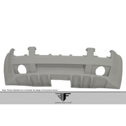 2004-2008 Lamborghini Gallardo AF-1 Wide Body Rear Bumper ( GFK ) - 1 Piece image - 3