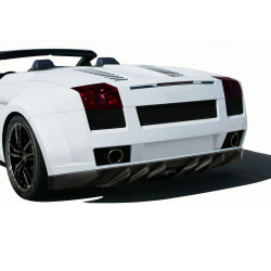 2004-2008 Lamborghini Gallardo AF-1 Wide Body Rear Bumper ( GFK ) - 1 Piece image - 1