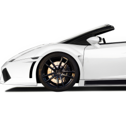 2004-2008 Lamborghini Gallardo AF-1 Wide Body Front Fender Flares ( GFK ) - 2 Piece image - 1