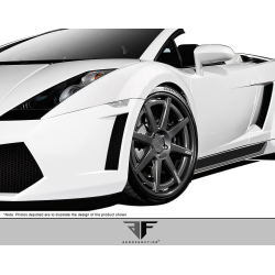 2004-2008 Lamborghini Gallardo AF-1 Wide Body Front Fender Flares ( GFK ) - 2 Piece image - 2