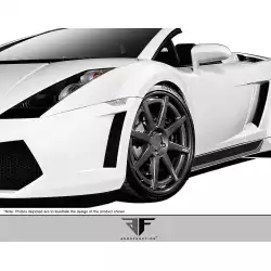 2004-2008 Lamborghini Gallardo AF-1 Wide Body Front Fender Flares ( GFK ) - 2 Piece (S) image - 5