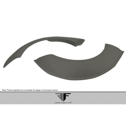 2004-2008 Lamborghini Gallardo AF-1 Wide Body Rear Fender Flares ( GFK ) - 2 Piece image - 3
