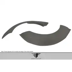 2004-2008 Lamborghini Gallardo AF-1 Wide Body Rear Fender Flares ( GFK ) - 2 Piece (S) image - 2