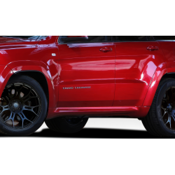 2011-2015 Jeep Grand Cherokee Duraflex SRT Look Side Skirt Rocker Panels - 2 Piece image - 1