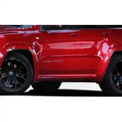 2011-2015 Jeep Grand Cherokee SRT Look Side Skirt Rocker Panels - 2 Piece image - 9