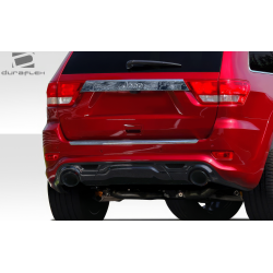 2011-2015 Jeep Grand Cherokee Duraflex SRT Look Rear Bumper - 1 Piece image - 3