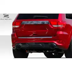 2011-2015 Jeep Grand Cherokee SRT Look Rear Bumper - 1 Piece image - 5