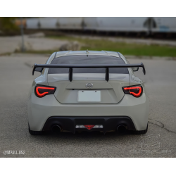 2013-2020 Scion FR-S Toyota 86 Subaru BRZ Duraflex Zeus Wing Trunk Lid Spoiler - 3 Piece image - 3