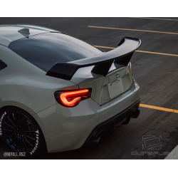 2013-2020 Scion FR-S Toyota 86 Subaru BRZ Duraflex Zeus Wing Trunk Lid Spoiler - 3 Piece image - 4