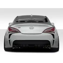 2010-2016 Hyundai Genesis Coupe 2DR VG-R Rear Bumper - 1 Piece image - 1
