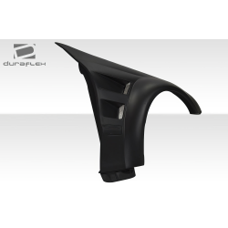 2003-2009 Mercedes CLK W209 Duraflex Black Series Look Wide Body Front Fenders - 2 Piece image - 7