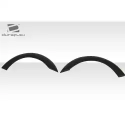 2003-2009 Mercedes CLK W209 Black Series Look Wide Body Rear Fender Flares - 2 Piece image - 3
