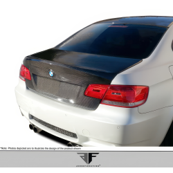 2007-2013 BMW 3 Series E92 2dr Carbon AF-3 Trunk Lid ( CFP ) - 1 Piece image - 2