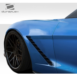 2005-2013 Chevrolet Corvette C6 Duraflex Stingray Z Front Fenders - 2 Piece image - 3