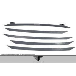 2013-2021 Land Rover Range Rover Urethane AF-1 Wide Body Grille ( PUR-RIM ) - 5 Piece (S) image - 3