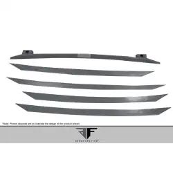 2013-2021 Land Rover Range Rover Urethane AF-1 Wide Body Grille ( PUR-RIM ) - 5 Piece (S) image - 2