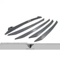 2013-2021 Land Rover Range Rover Urethane AF-1 Wide Body Grille ( PUR-RIM ) - 5 Piece (S) image - 3