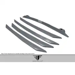 2013-2021 Land Rover Range Rover Urethane AF-1 Wide Body Grille ( PUR-RIM ) - 5 Piece (S) image - 4