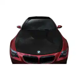 2004-2010 BMW 6 Series M6 E63 E64 Carbon AF-1 Hood ( CFP ) - 1 Piece image - 1