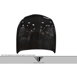 2004-2010 BMW 6 Series M6 E63 E64 Carbon AF-1 Hood ( CFP ) - 1 Piece image - 3