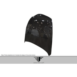 2004-2010 BMW 6 Series M6 E63 E64 Carbon AF-1 Hood ( CFP ) - 1 Piece image - 4
