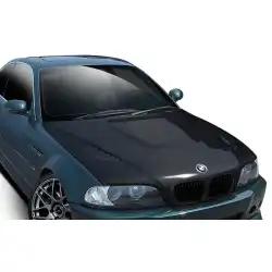 2001-2006 BMW M3 AF-2 Carbon Fiber Hood image - 2