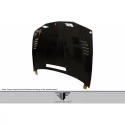 2001-2006 BMW M3 E46 Carbon AF-2 Hood ( CFP )- 1 Piece image - 1