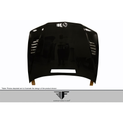 2001-2006 BMW M3 E46 Carbon AF-2 Hood ( CFP )- 1 Piece image - 4