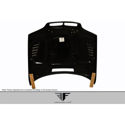 2001-2006 BMW M3 E46 Carbon AF-2 Hood ( CFP )- 1 Piece image - 6