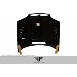 2001-2006 BMW M3 E46 Carbon AF-2 Hood ( CFP )- 1 Piece image - 4