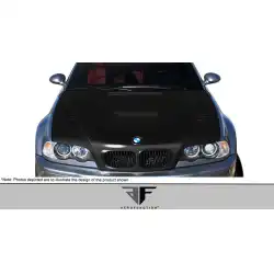 2001-2006 BMW M3 AF-2 Carbon Fiber Hood image - 4