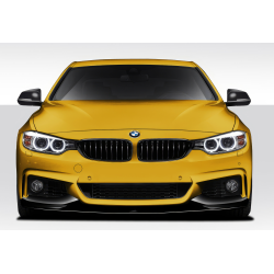 2014-2020 BMW 4 Series F32 Duraflex M Performance Look Front Spoiler Splitters - 3 Piece image - 1