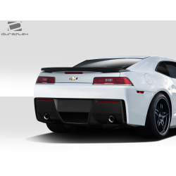 2014-2015 Chevrolet Camaro Duraflex Stingray Z Look Rear Bumper - 1 Piece image - 3