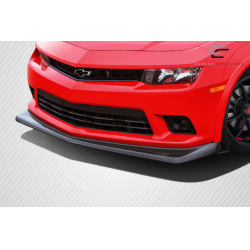 2014-2015 Chevrolet Camaro Carbon Creations Z28 Look Front Lip Under Air Dam Spoiler - 1 Piece image - 2