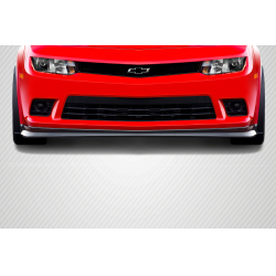 2014-2015 Chevrolet Camaro Carbon Creations Z28 Look Front Lip Under Air Dam Spoiler - 1 Piece image - 1
